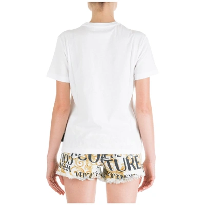 Shop Versace Jeans Couture Logo T In White