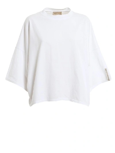 Shop Alexandre Vauthier Batwing T In White