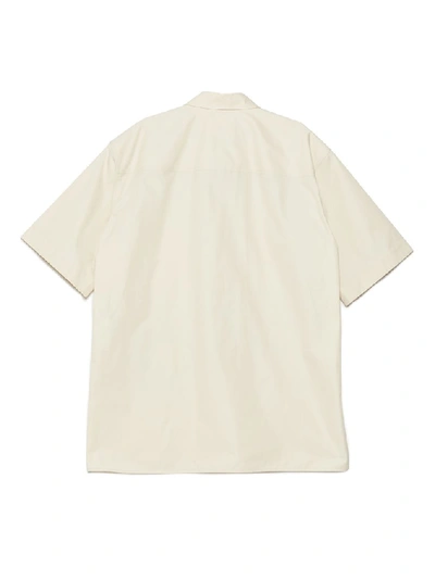 Shop Jil Sander Martin Shirt In Beige