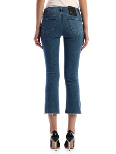 Shop J Brand Alana Cropped Jeans In Blue