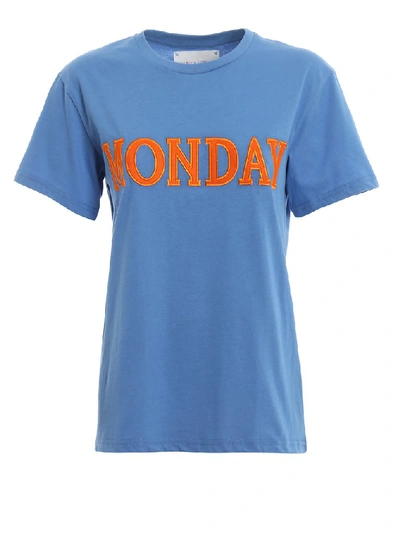 Alberta Ferretti Days The Monday T-shirt Blue ModeSens