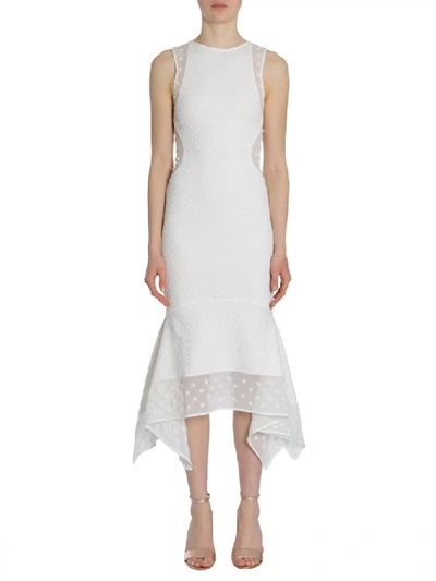 Shop Opening Ceremony Medallion Jacquard Dress In White