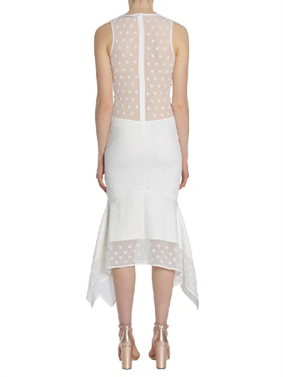Shop Opening Ceremony Medallion Jacquard Dress In White