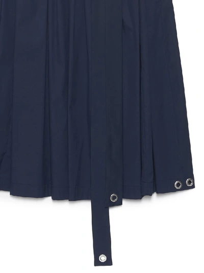 Shop Max Mara 's  Sleeveless Midi Dress In Blue