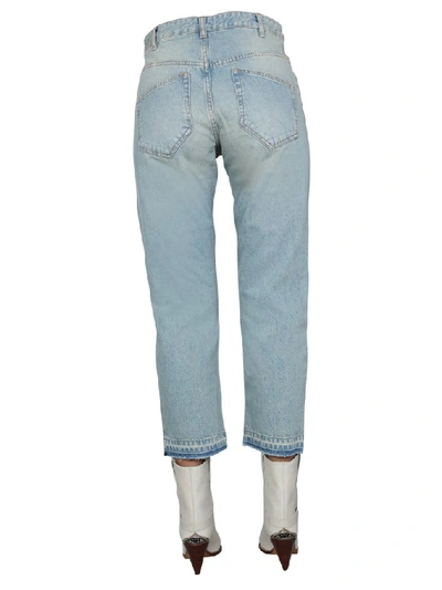 Shop Isabel Marant Étoile Garance Jeans In Blue