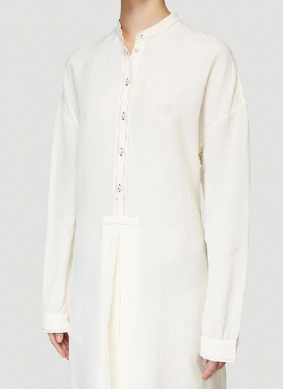 Shop Jil Sander Marina Dress In White
