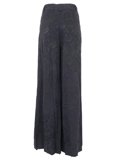 Shop Staud Pleated Trousers In Black