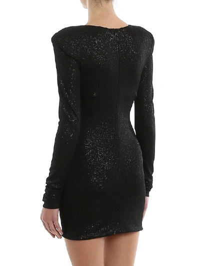 Shop Alexandre Vauthier Bodycon Dress In Black