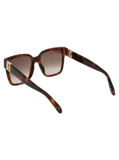 Shop Givenchy Eyewear Square Frame Sunglasses In Brown