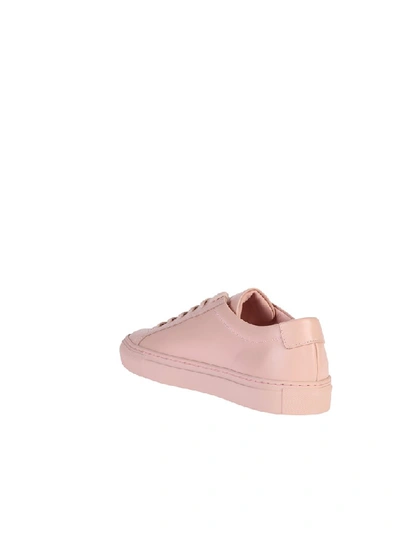 Shop Common Projects Original Achilles Low Sneakers In Pink