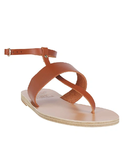 Shop Ancient Greek Sandals Ancient Greece Sandals Lysi Sandals In Brown
