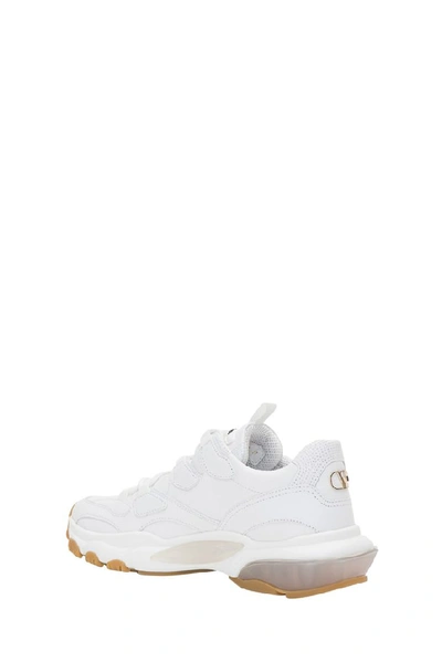 Shop Valentino Bounce Snekers In White