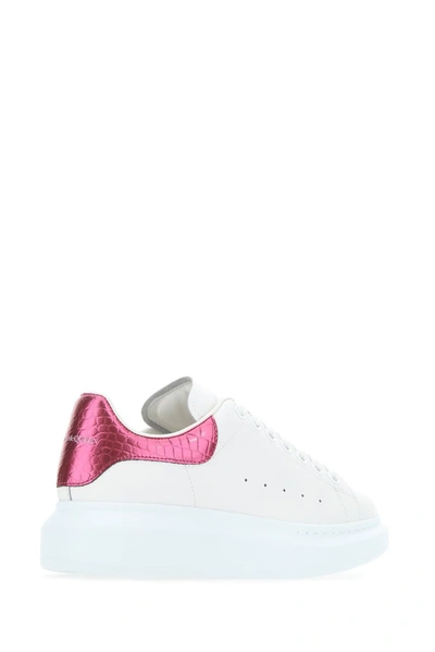 Shop Alexander Mcqueen Oversized Sneakers In White