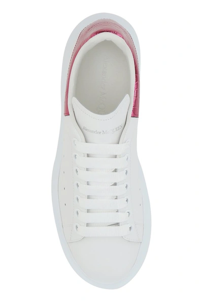 Shop Alexander Mcqueen Oversized Sneakers In White