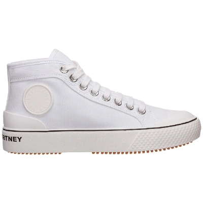 Shop Stella Mccartney High Top Sneakers In White