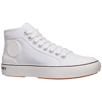 Shop Stella Mccartney High Top Sneakers In White