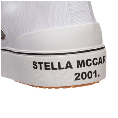 Shop Stella Mccartney High Top Sneakers In White