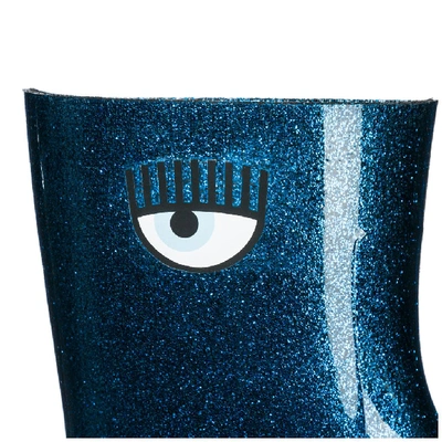 Shop Chiara Ferragni Flirting Boots In Blue