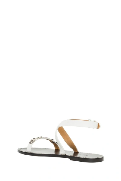 Shop Isabel Marant Eldory Sandals In White