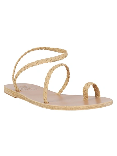 Shop Ancient Greek Sandals Eleftheria Sandals In Beige