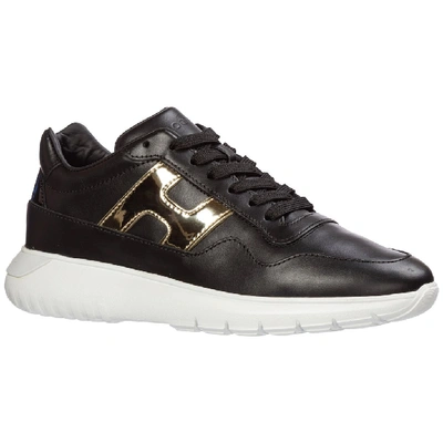 Shop Hogan Interactive 3 Sneakers In Black