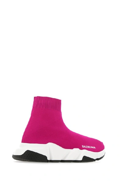 Shop Balenciaga Speed Sock Sneakers In Pink