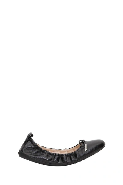 Shop Tod's Ballerina Flat Shoes In Black