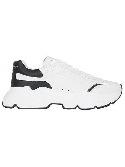 Shop Dolce & Gabbana Daymaster Sneakers In White