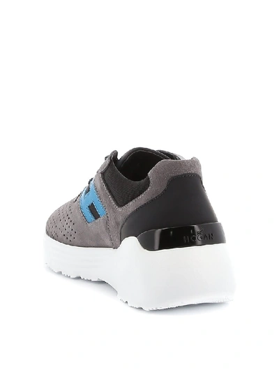 Shop Hogan Active One Sneakers In Grey