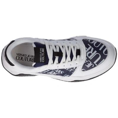 Shop Versace Jeans Couture Logo Panelled Sneakers In Multi