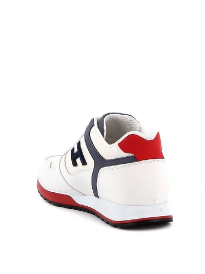 Shop Hogan H321 Sneakers In White