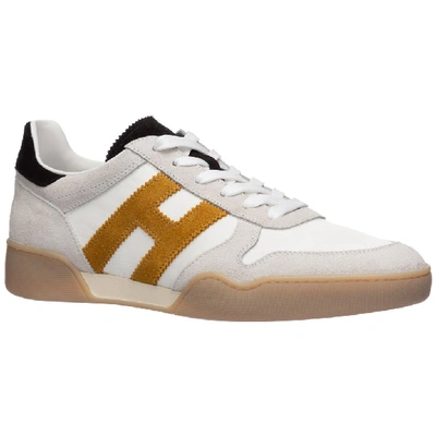 Shop Hogan H357 Low Top Sneakers In White