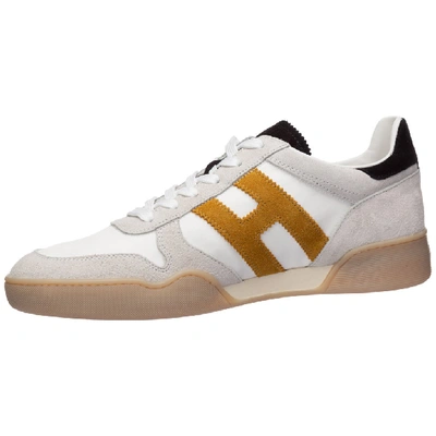 Shop Hogan H357 Low Top Sneakers In White