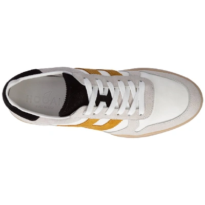 Shop Hogan H357 Low Top Sneakers In White