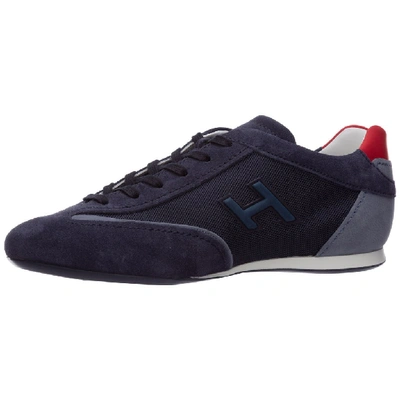 Shop Hogan Olympia Sneakers In Blue