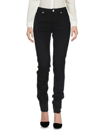 Shop Love Moschino Pants In Black