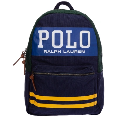 Polo Ralph Lauren Men's Rucksack Backpack Travel In Blue | ModeSens