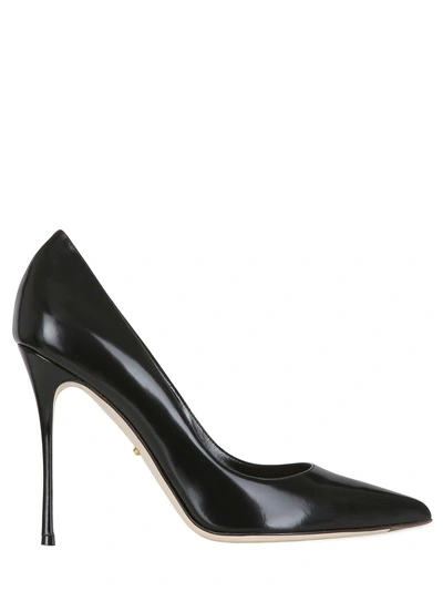 Sergio Rossi Godiva Leather Pointed Pumps