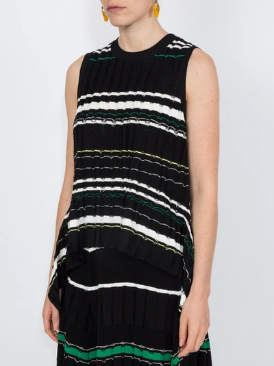 Shop Proenzaschouler Striped Rib Knit Top