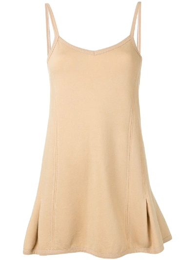 Pre-owned Chanel Sports Mini Dress In Neutrals