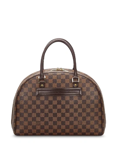 Pre-owned Louis Vuitton 2003  Damier Tote Bag In Brown