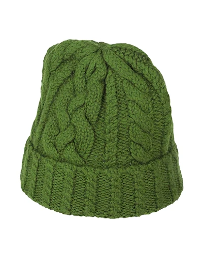 Shop Ami Alexandre Mattiussi Hat In Green