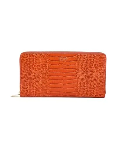 Shop Smythson Wallet In Tan