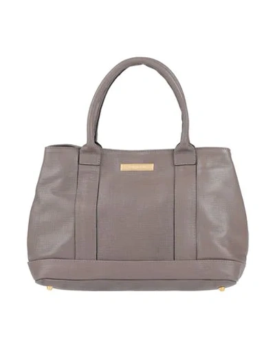 Shop Loriblu Woman Handbag Dove Grey Size - Soft Leather