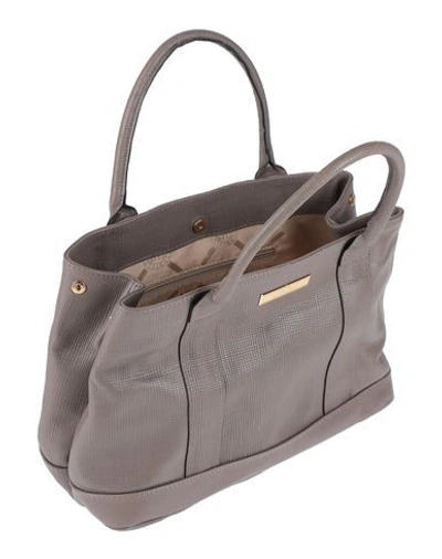 Shop Loriblu Woman Handbag Dove Grey Size - Soft Leather
