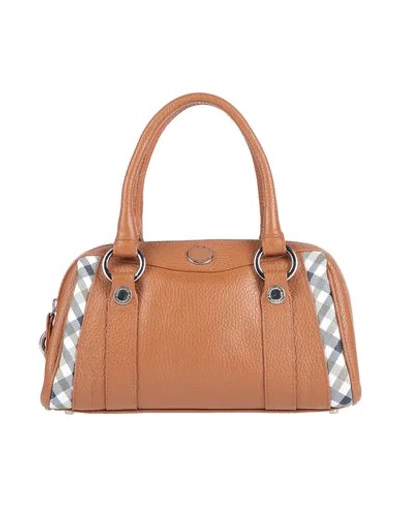 Shop Aquascutum Handbag In Brown