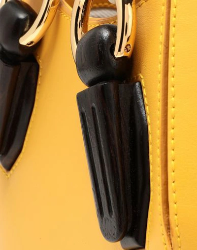 Shop Aevha London Handbag In Yellow