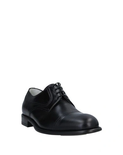 Shop A.testoni Lace-up Shoes In Black