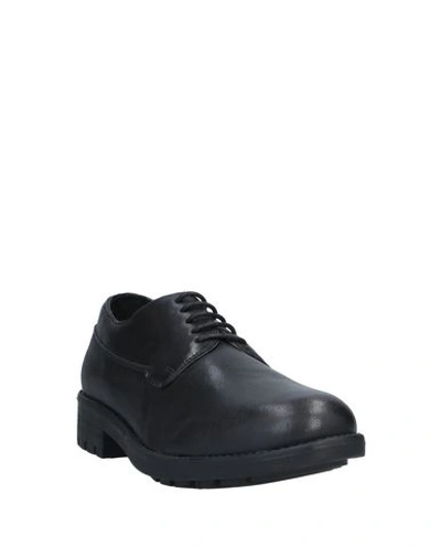 Shop Cafènoir Man Lace-up Shoes Black Size 7 Soft Leather