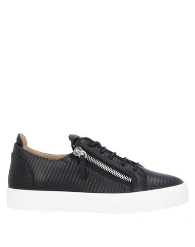 Shop Giuseppe Zanotti Sneakers In Black